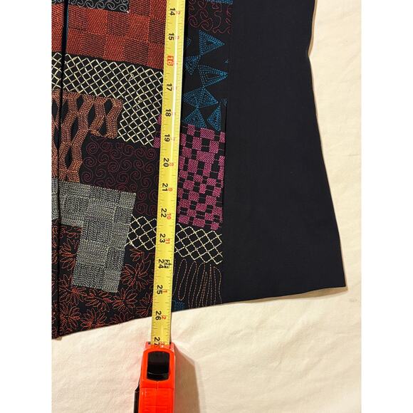 Chico’s Size 2 Large Embroidered Women’s Vest Excellent Condition - Picture 5 of 7